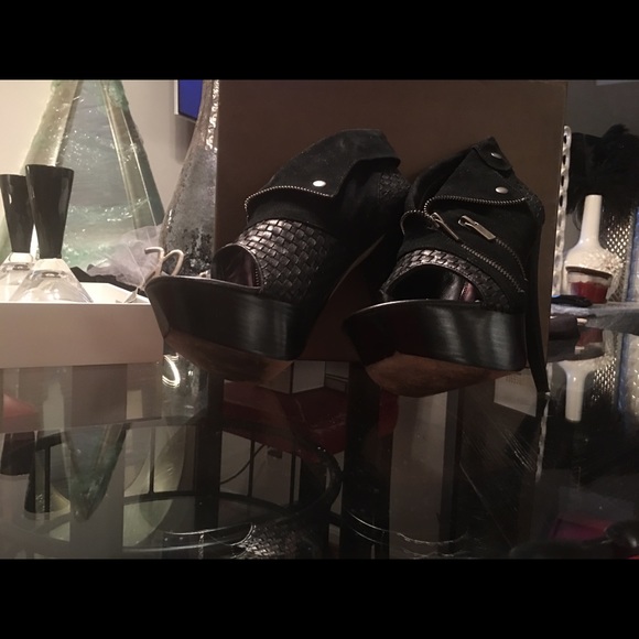 Bebe Laurie Suede/Leather Bootie (Size 10) - Picture 4 of 4